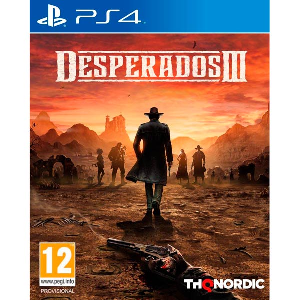 

Игра для приставки THQ Nordic PS4 Desperados III Стандартное издание, PS4: Desperados III Стандартное издание