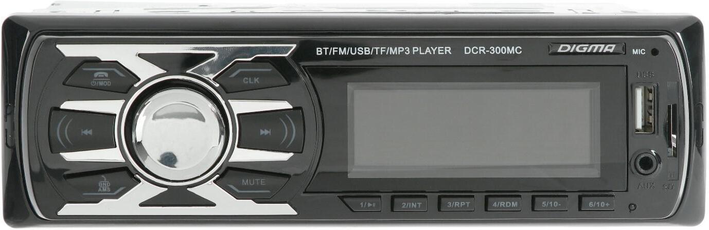 

USB-магнитола Digma DCR-300MC, (Digma DCR-300MC)