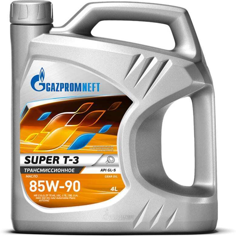 

Трансмиссионное масло Gazpromneft Super T-3 85W90 4л [2389901364], Трансмиссионное масло Gazpromneft Super T-3 85W90 4л 2389901364