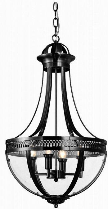 

Подвесная люстра DeLight Collection Подвесной светильник Capitol Black 6 [KM0287P-6 black], Подвесной светильник Capitol Black 6