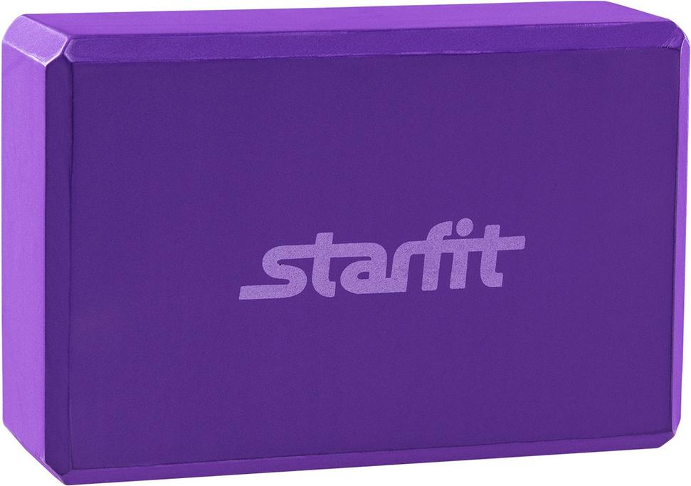 

Блок для йоги Starfit FA-101 фиолетовый, FA-101 EVA
