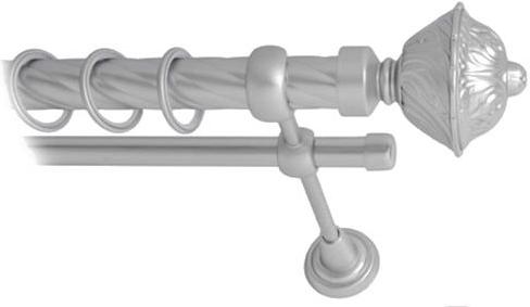 

Карниз Lm Decor Империя 168 2р витой 25/16мм 3.2м сатин, Империя 168 2р витой 25/16мм 3.2м