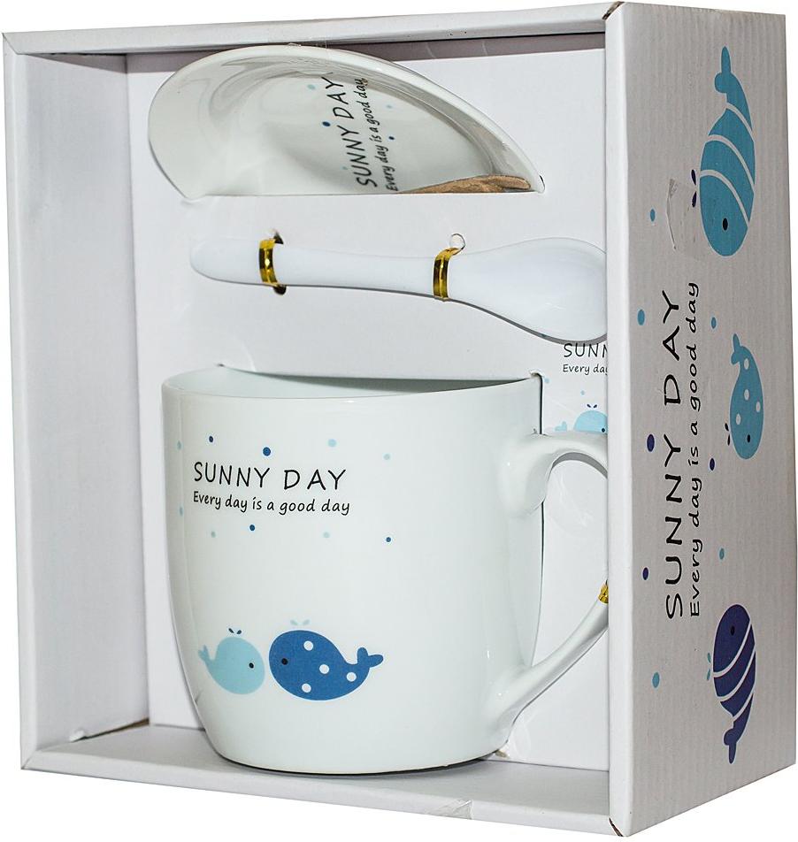 

Кружка с ложкой Мон Ами MUG-167 с крышкой 250мл, MUG-167 с крышкой 250мл