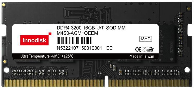 

Оперативная память Innodisk 32GB DDR4 SODIMM PC-25600 (M4S0-BGM2OEEM)