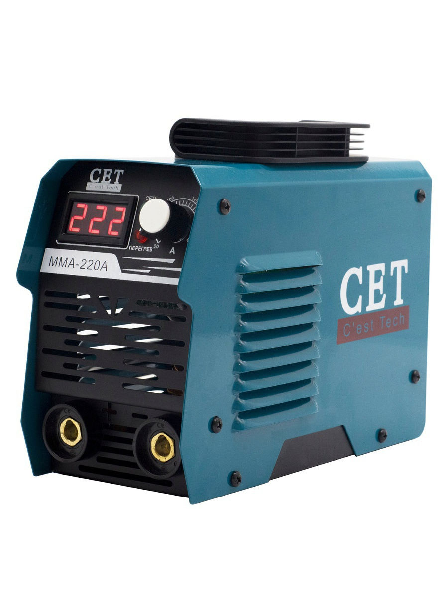 

Сварочный инвертор Cet CEST MMA 220А + Маска WELDER PRO Ф4