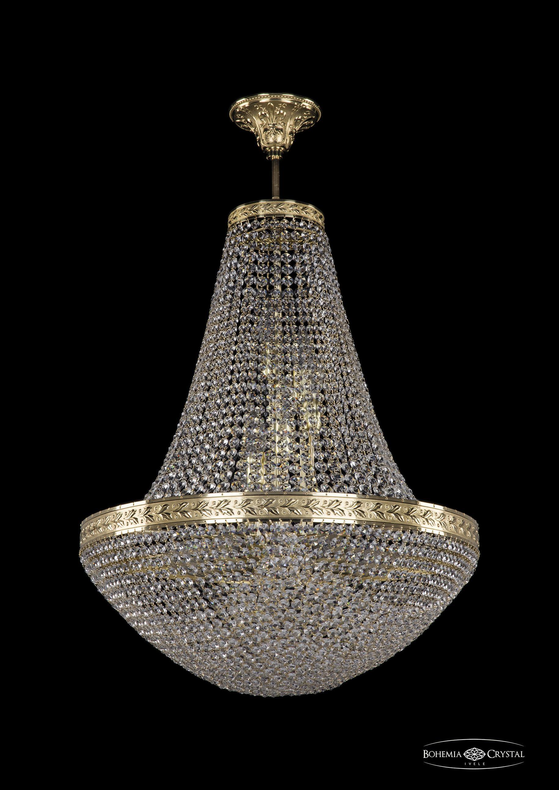 

Люстра на штанге Bohemia Ivele Crystal 19321/H2/60IV G