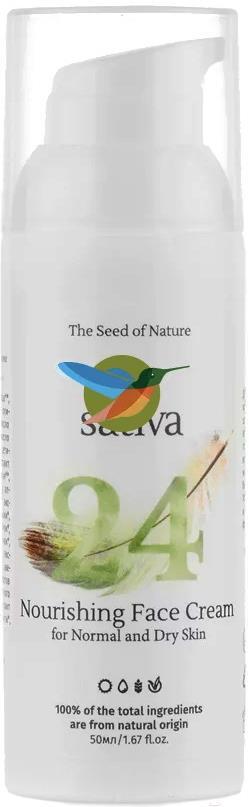 

Крем для лица Sativa №24 питательный (50мл), Крем для лица Sativa №24 питательный 50мл