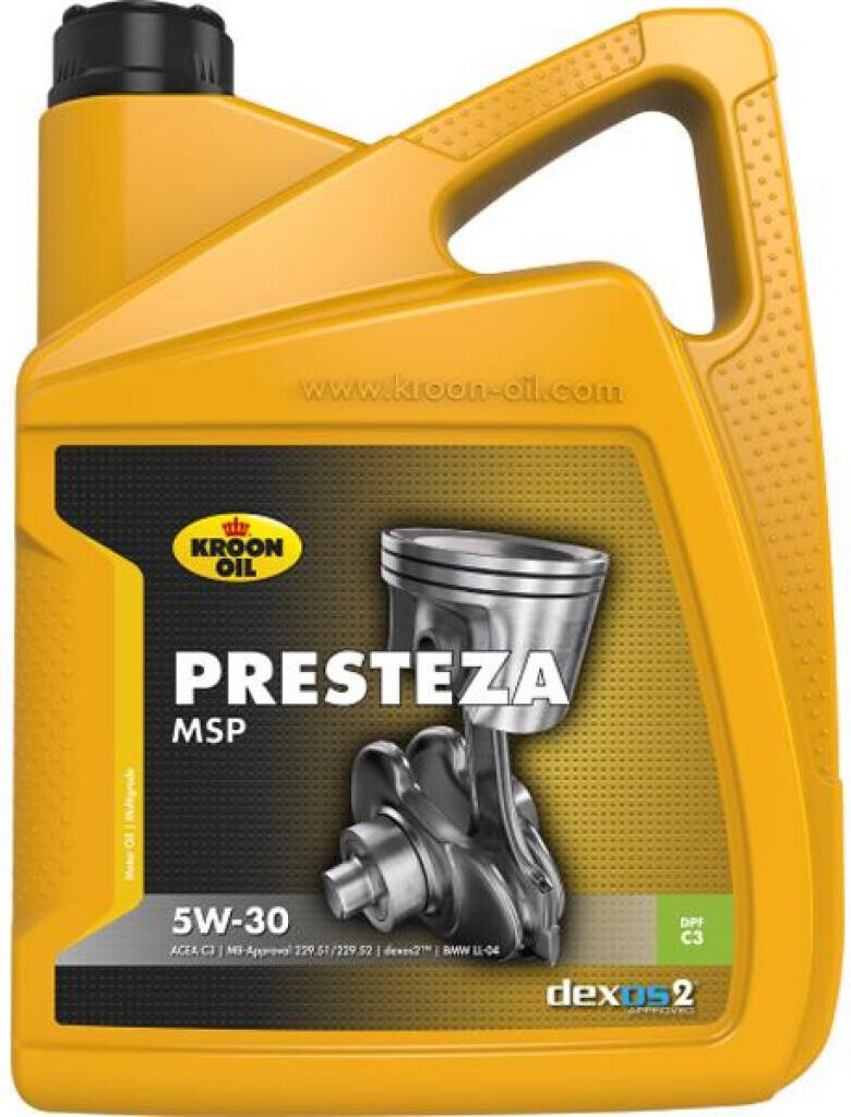 

Моторное масло Kroon-Oil Presteza MSP 5W30 5л (33229)
