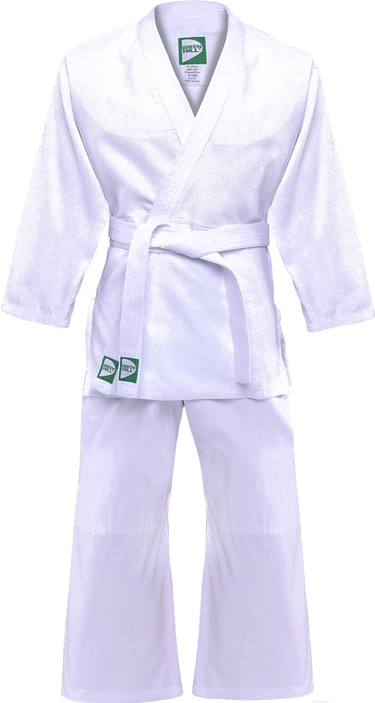 

Кимоно для дзюдо Green Hill MA-301 р-р 00/120 белый, MA-301 р-р 00/120