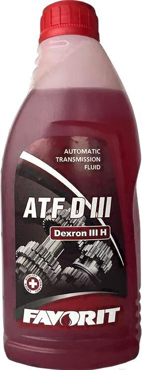 

Трансмиссионное масло Favorit ATF D III 1л [54049], Трансмиссионное масло Favorit ATF D III 1л 54049
