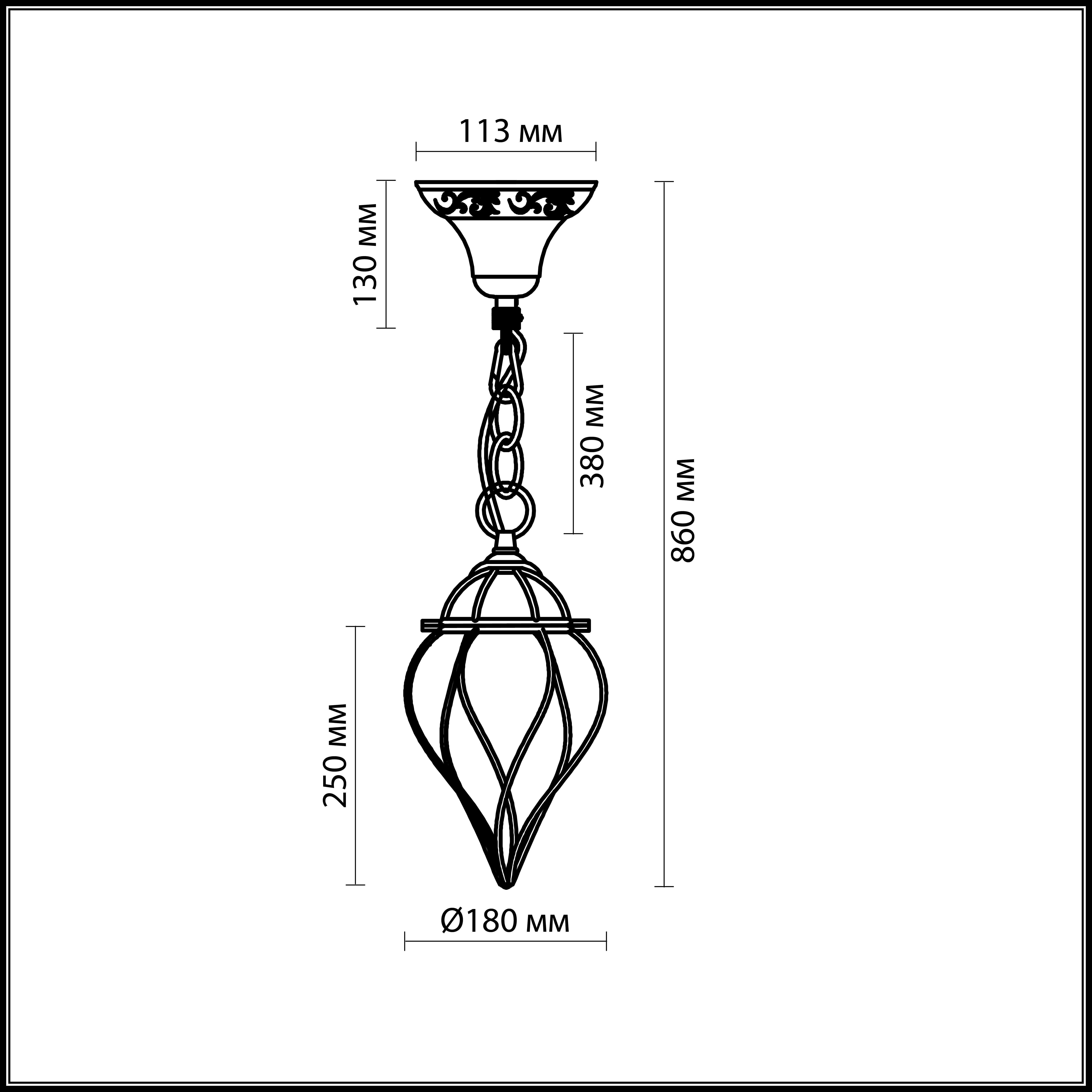 

Люстра Odeon Light Nargiz [2684/1], Nargiz