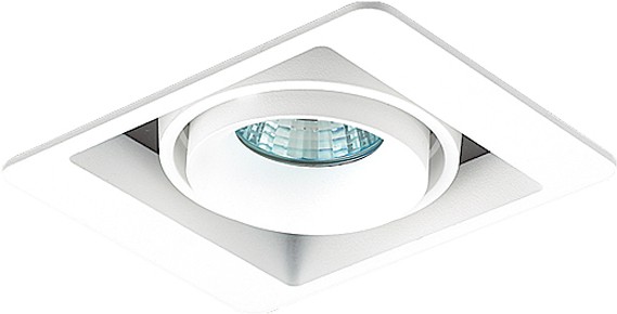 

Встраиваемый точечный светильник Donolux DL18615/01WW-SQ White/Black