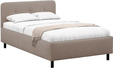 

Кровать Moon Trade Clarissa 1232 [К002854], Кровать Moon Trade 1232 120x200 велюр К002854 светло-коричневый