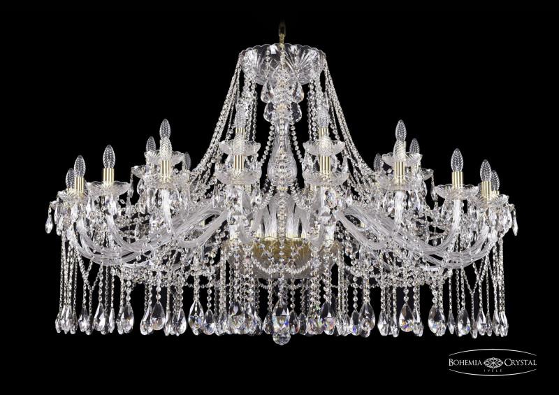 

Подвесная люстра Bohemia Ivele Crystal 1413/20+10/530/G