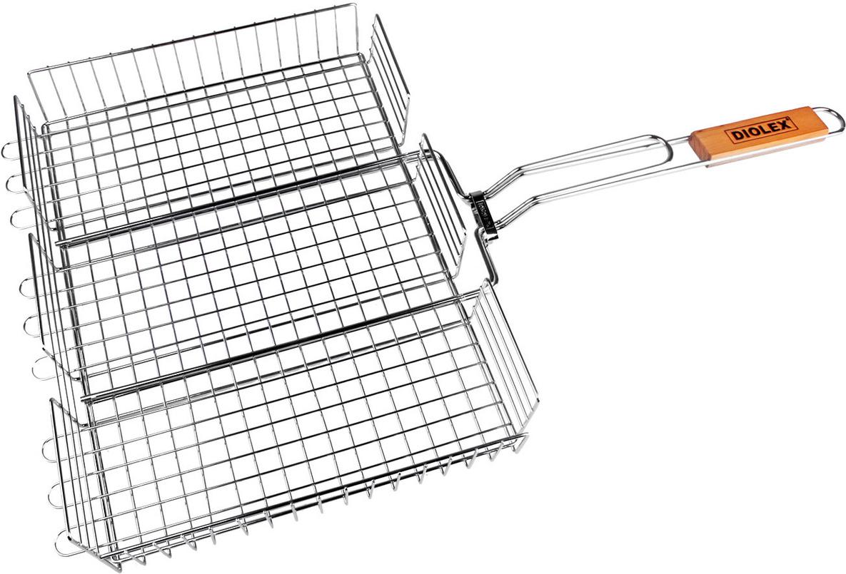 

Решетка-гриль Diolex DX-G1101 глубокая 41x31cm (сталь с хромированным покрытием), DX-G1101 глубокая 41x31cm (сталь с хромированным покрытием)