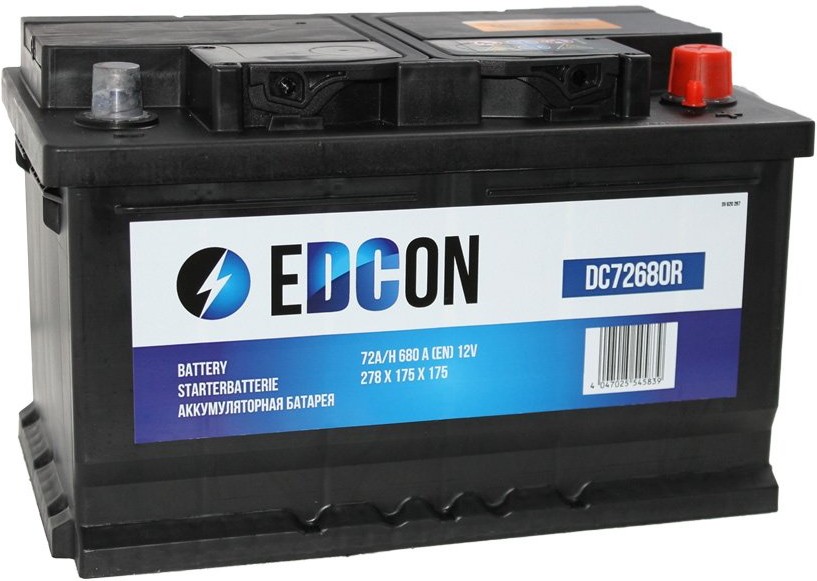 

Аккумулятор EDCON DC72680R 72 А/ч
