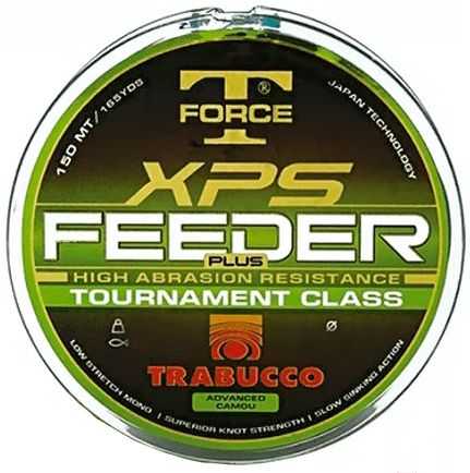 

Леска монофильная Trabucco T-FORCE XPS FEEDER PLUS 150 м 0,20 мм [053-95-200], Леска монофильная Trabucco T-FORCE XPS FEEDER PLUS 150 м 0,20 мм 053-95-200