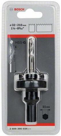 

Шестигранный переходник Bosch 2.609.390.034, 5/8"-18UNF D32 152 мм