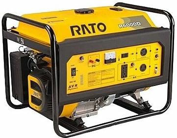 

Бензиновый генератор Rato R6000D, Генератор Rato R6000D