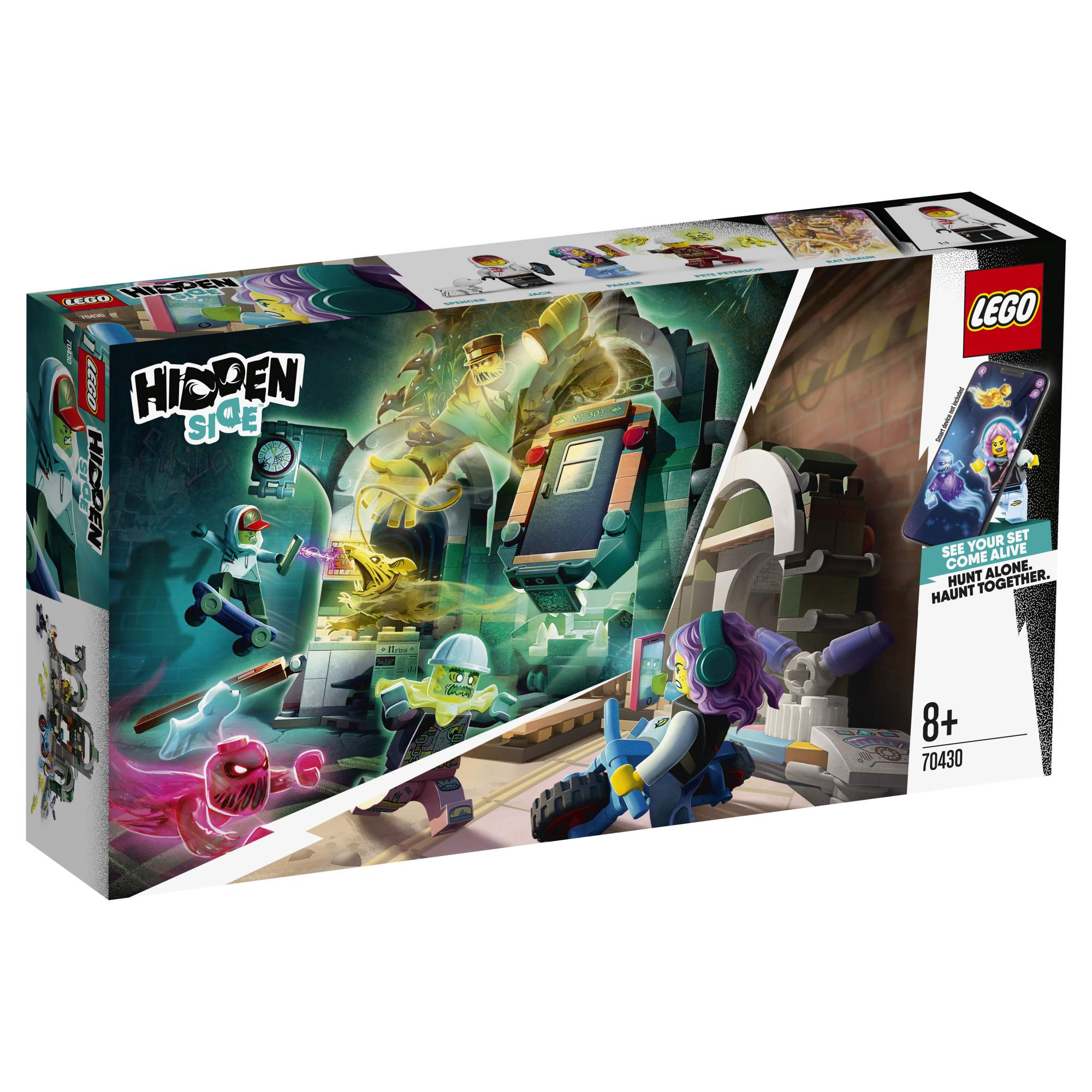 

Конструктор LEGO HIDDEN SIDE Метро Ньюбери [70430], HIDDEN SIDE Метро Ньюбери