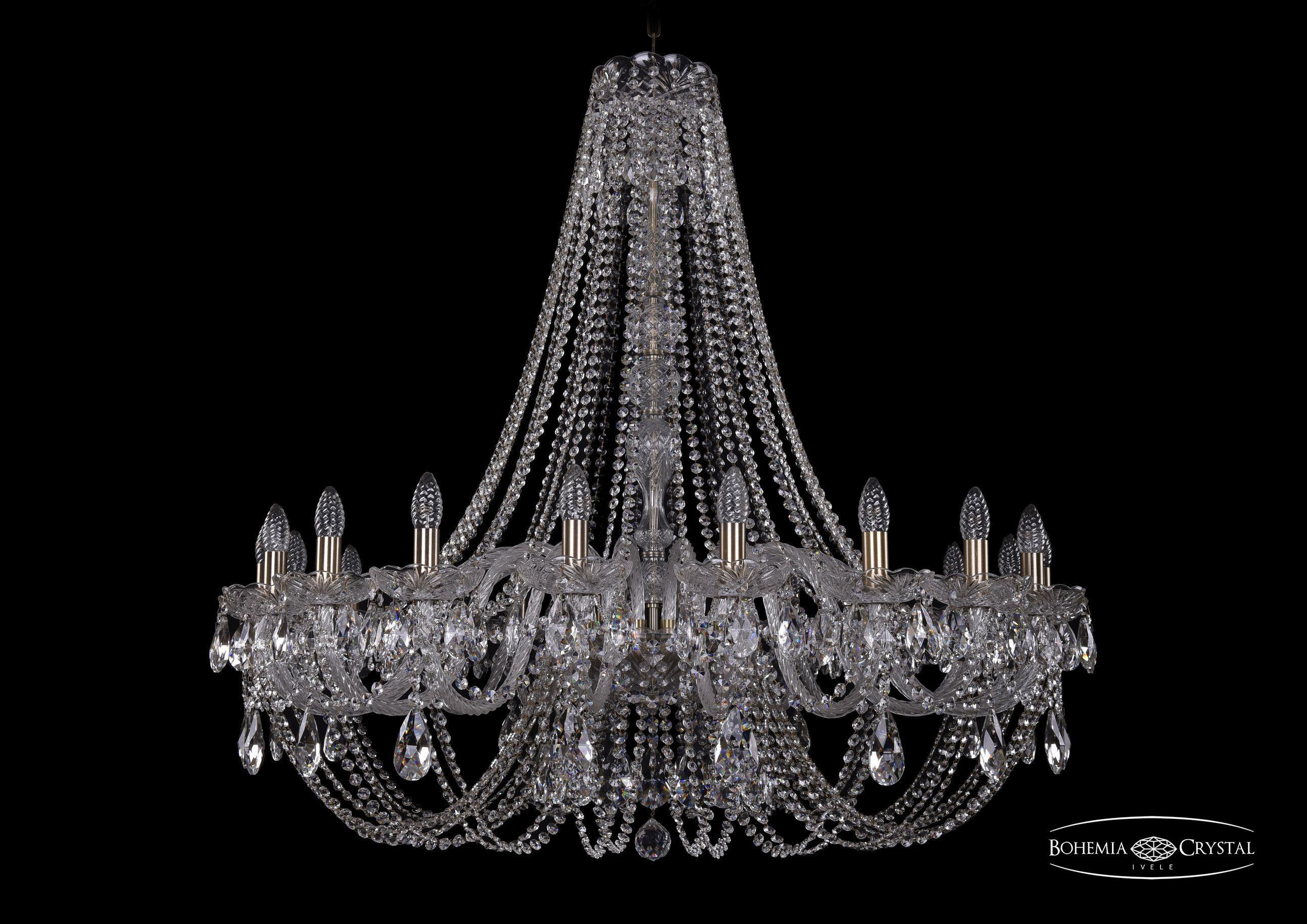 

Подвесная люстра Bohemia Ivele Crystal 1406/20/400/h-112/Pa