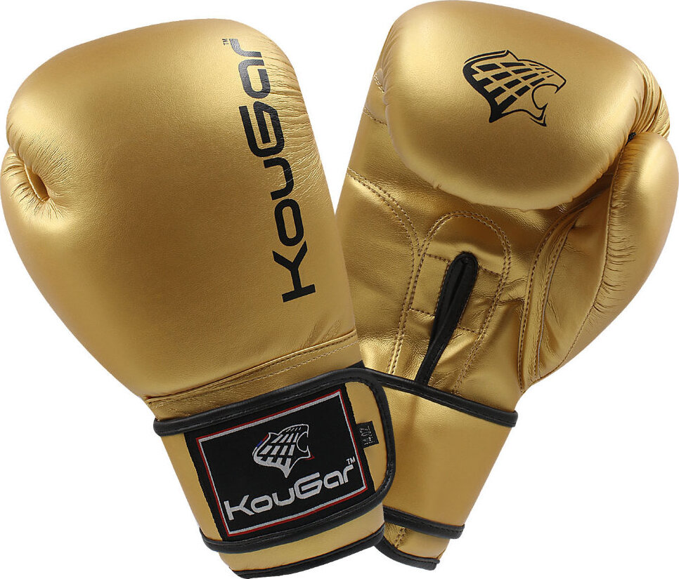 

Боксерские перчатки Kougar KO600-12 золото, KO600-12