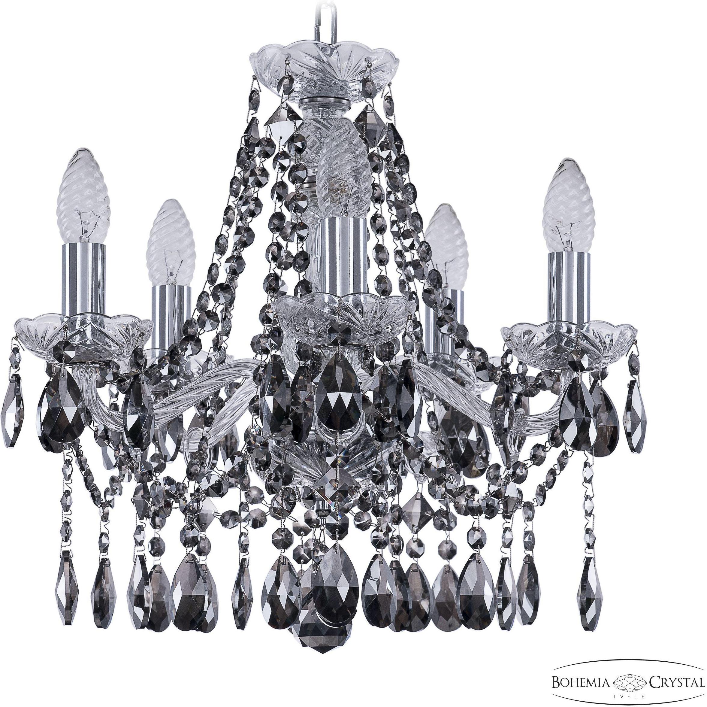 

Подвесная люстра Bohemia Ivele Crystal 1413/5/141 Ni R781