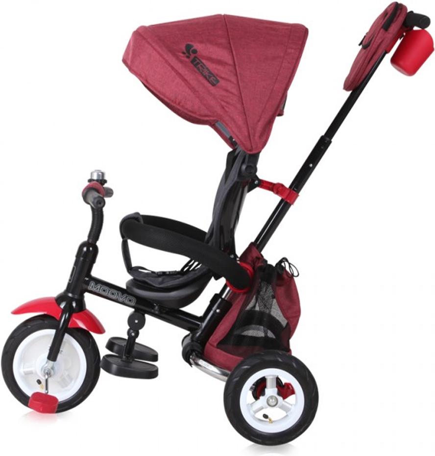 

Детский велосипед с ручкой Lorelli Moovo Air Red Black Lyxe [10050460018], Moovo Air