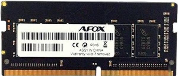

Оперативная память AFOX 8GB PC-21300 DDR4-2666 [AFSD48FH2P], 8GB PC-21300 DDR4-2666