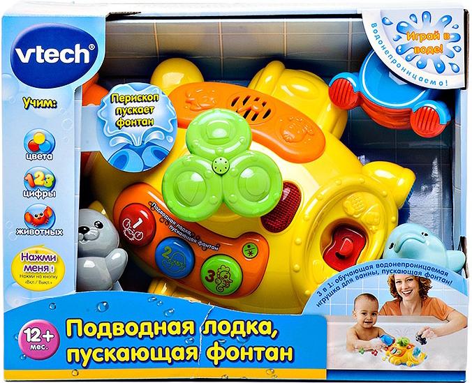 

Игрушка Vtech Подводная лодка, пускающая фонтан [80-113626], Подводная лодка, пускающая фонтан