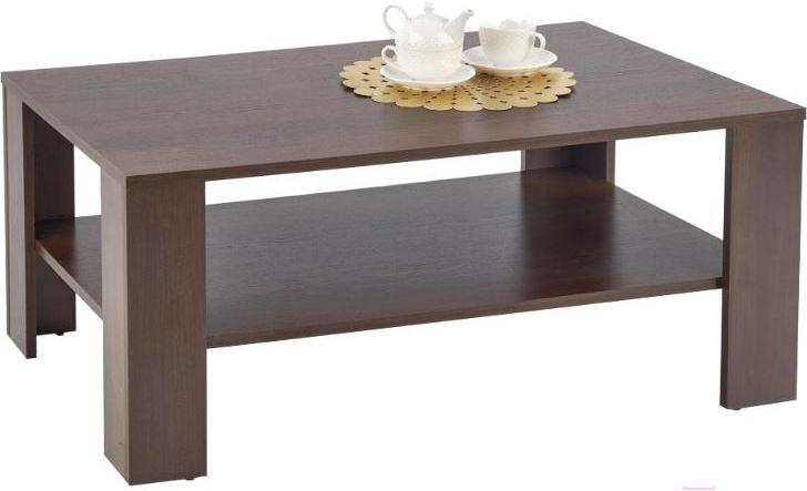 

Стол Halmar Kwadro 110/65/53 темный орех, Kwadro 110/65/53