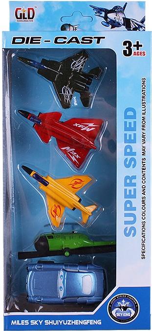 

Набор игрушечной техники Darvish Авиатранспорт [DV-T-414], Авиатранспорт 5 шт/уп