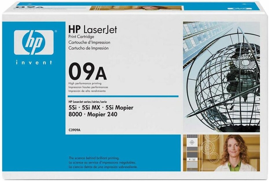

Картридж для принтера HP 09A (C3909A), Картридж HP 09A (C3909A)