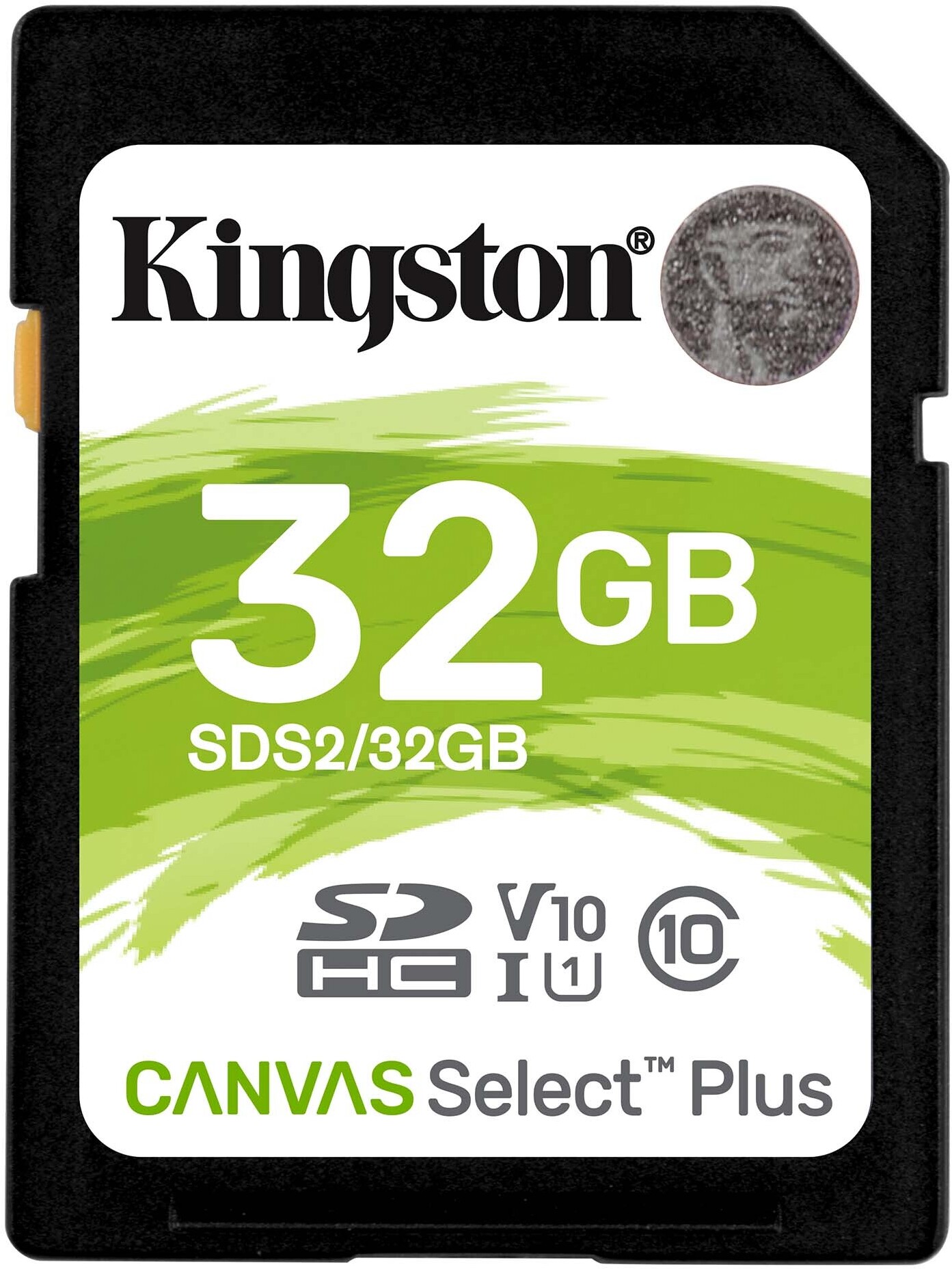 

Карта памяти Kingston SDHC 32Gb Class10 Canvas Select 100R CL10 UHS-I [SDS2/32GB], Карта памяти Kingston Canvas Select Plus SDHC 32GB