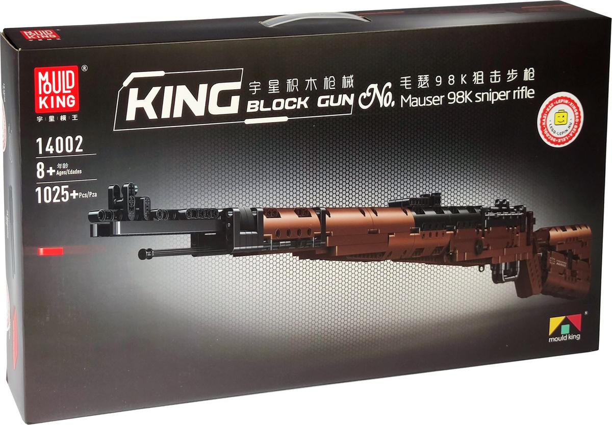 

Конструктор Mould King Снайперская винтовка Mauser 98K [14002], Снайперская винтовка Mauser 98K
