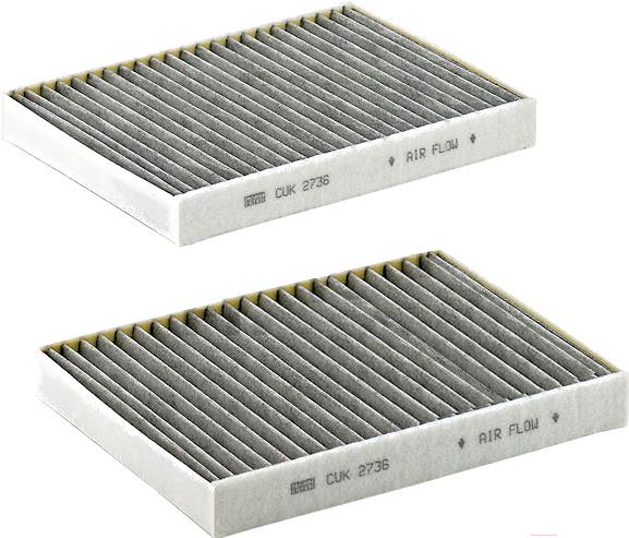 

Салонный фильтр Mann-Filter CUK2736-2, CUK2736-2