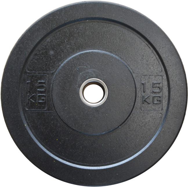 

Диск для штанги Foreman Crumb Bumper 15 кг черный [FM\BP-CRUMB-15KG\BK-00-00], Crumb Bumper 15 кг