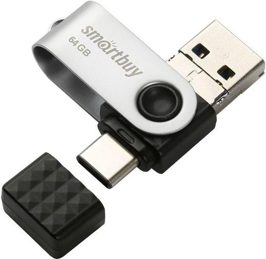 

Usb flash SmartBuy Trio Drive 64Gb, Trio Drive 64Gb