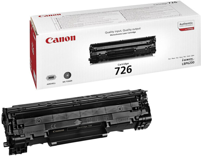 

Картридж для принтера Canon Cartridge 726, Тонер Картридж Canon 726 черный (3483B002)