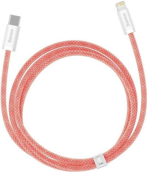 

Кабель для компьютера Baseus CALD000007, Кабель Baseus CALD000007 Dynamic Series Fast Charging Data Cable Type-C to iP 20W 1m Orange / Baseus Dynamic Series Fast Charging Data Cable Type-C to iP 20W 1m Orange (CALD000007)