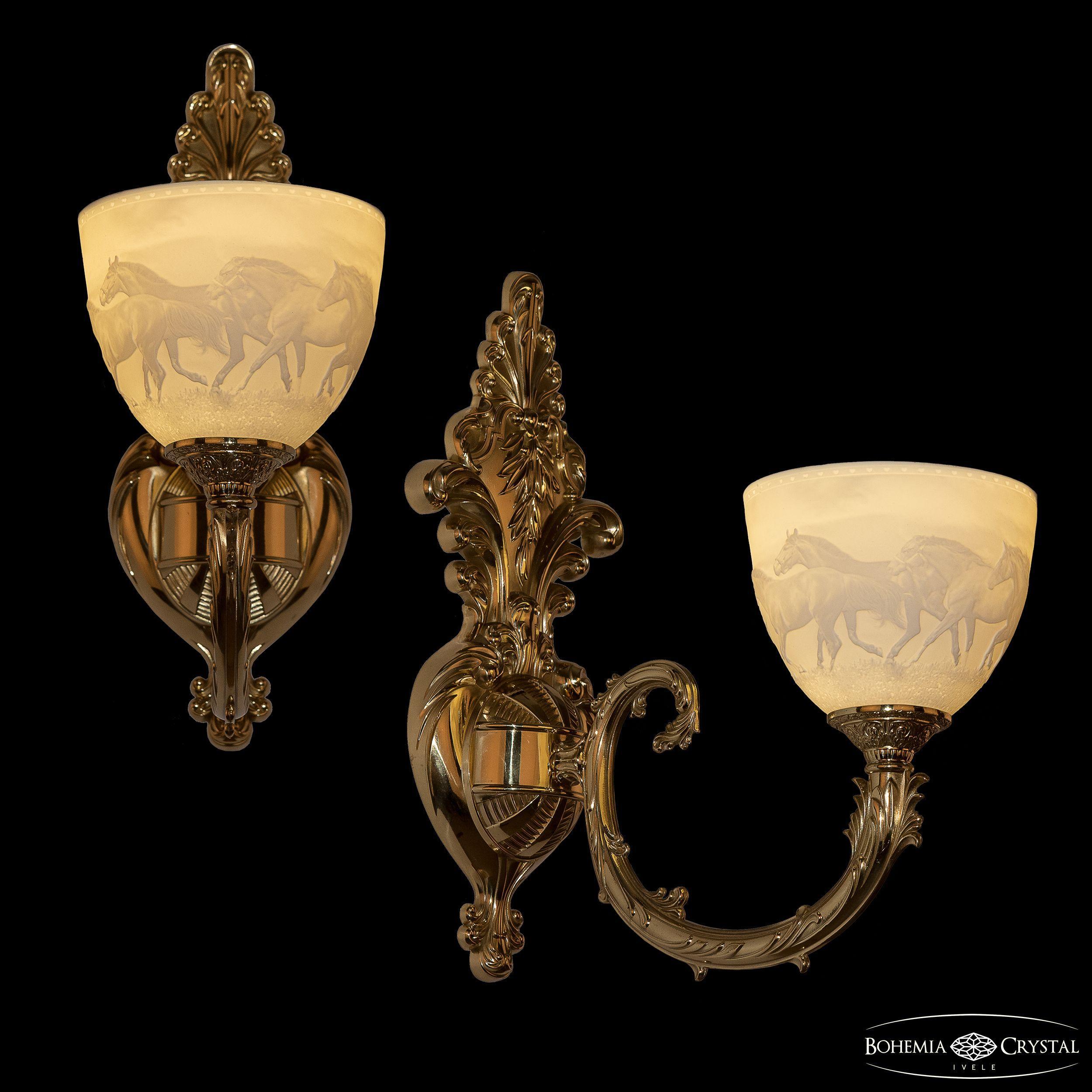 

Подвесная люстра Bohemia Ivele Crystal 7109B15/1/210 G P1 U Horse