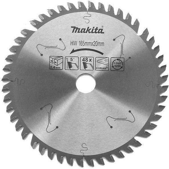 

Диск пильный Makita B-43907, 165х20х1.7х40T