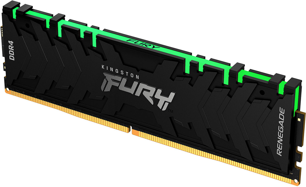 

Оперативная память Kingston FURY Renegade RGB 8GB DDR4 PC4-25600 (KF432C16RBA/8), Память Kingston KF432C16RBA/8 (CL-16)