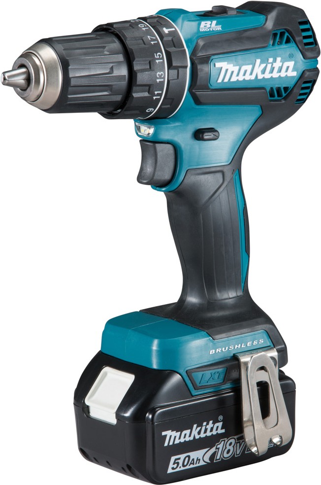 

Дрель-шуруповерт Makita DHP485SYE, Ударная дрель-шуруповерт Makita DHP485SYE (с 2-мя АКБ, кейс)