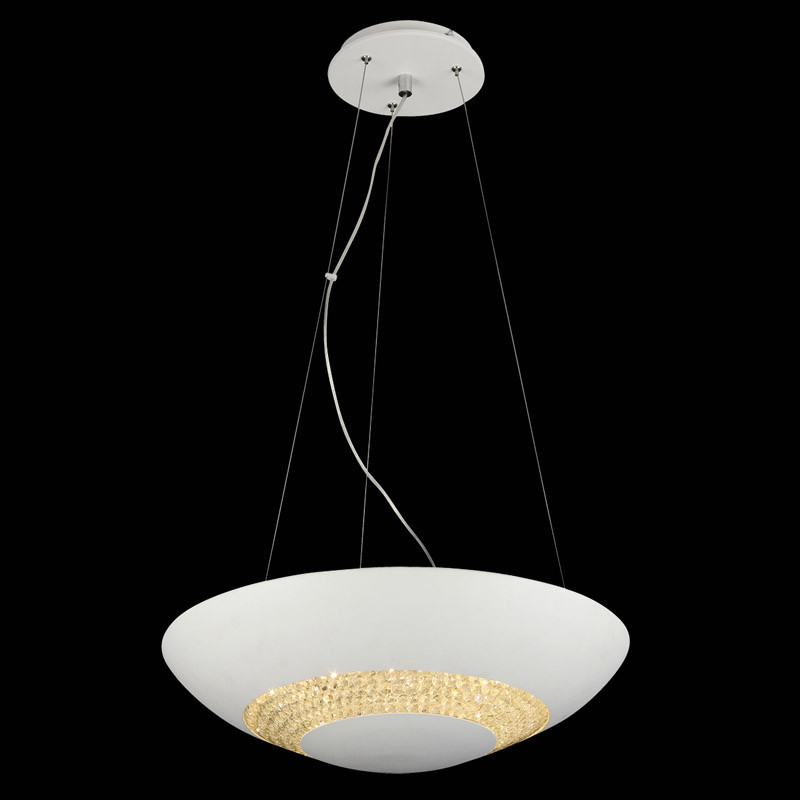 

Подвесная люстра Natali Kovaltseva Люстра МОДЕРН, 24W, светодиоды 4000K, [11154/8P WHITE, LED], Люстра МОДЕРН, 24W, светодиоды 4000K,