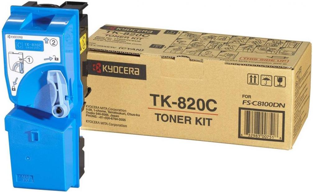 

Картридж для принтера Kyocera TK-820C, Картридж Kyocera TK-820C
