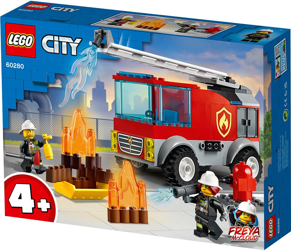 

Конструктор LEGO City Пожарная машина с лестницей [60280], Конструктор LEGO City Пожарная машина с лестницей 60280