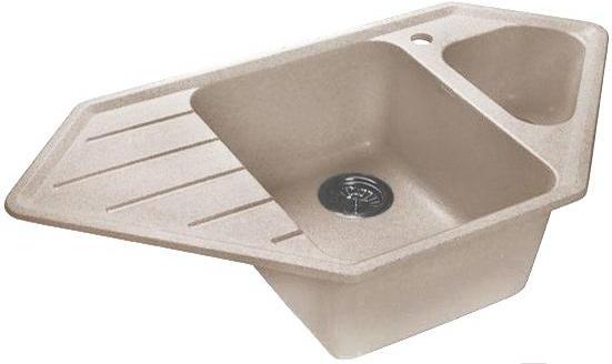 

Кухонная мойка GranFest Corner GF-C950E песочный, Corner GF-C950E