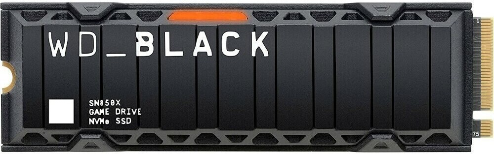 

SSD-накопитель WD Black SN850X NVMe Heatsink 2TB (WDS200T2XHE)