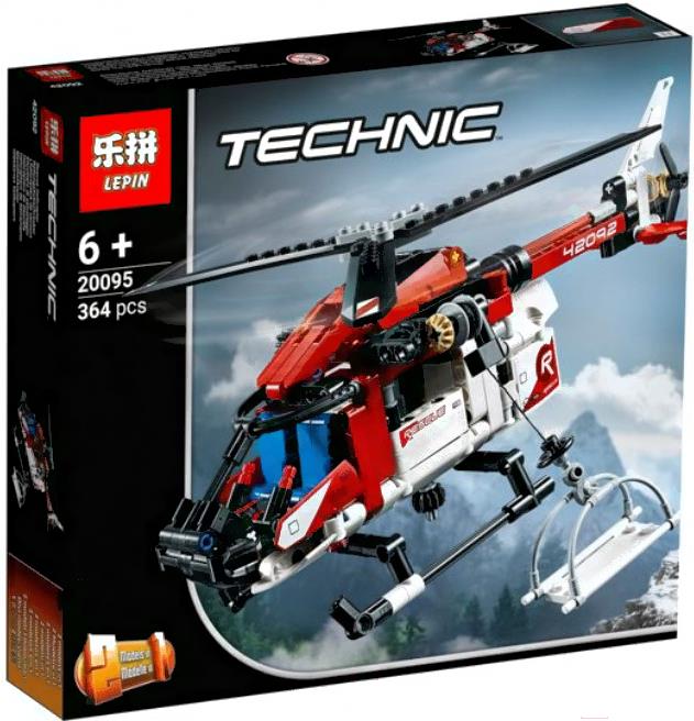 

Конструктор Lepin Спасательный вертолет [20095], Спасательный вертолет
